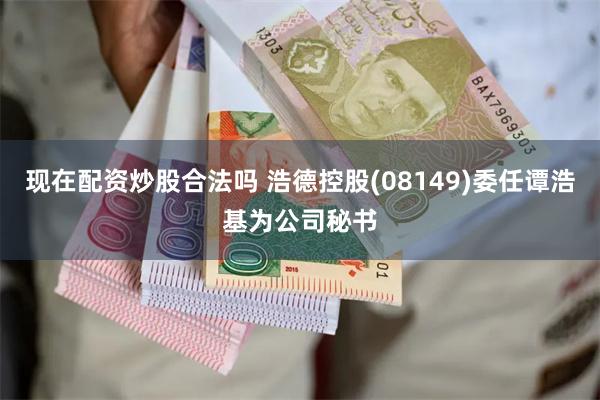 现在配资炒股合法吗 浩德控股(08149)委任谭浩基为公司秘书